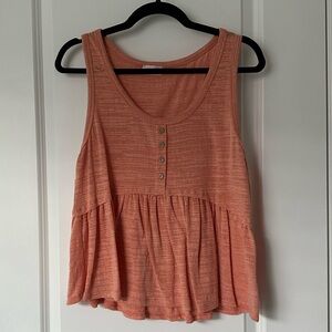 Pink Lily Peplum Top